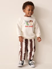 Ecru Toy Story Crew and Joggers Set (3mths-8yrs) - Image 1 of 3