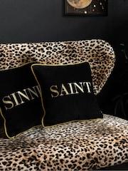 Rockett St George Black Saint Sinner Cushion - Image 1 of 7