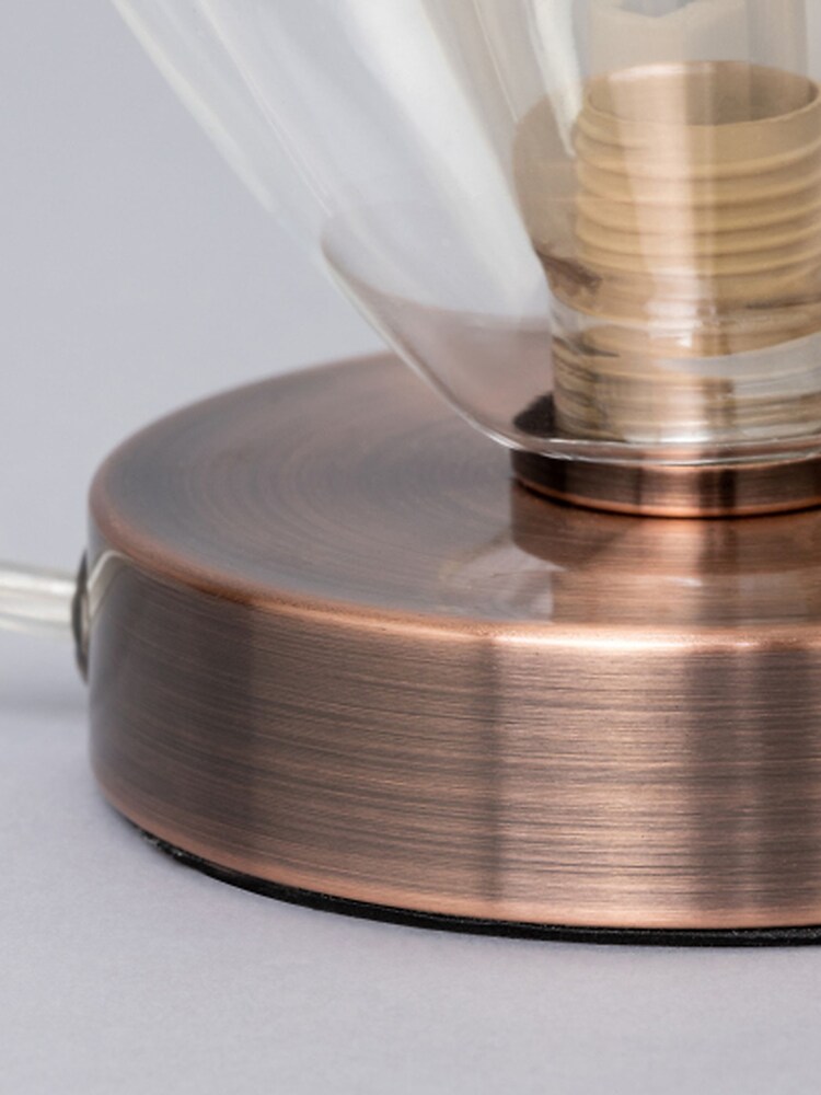 BHS Copper Carmella Table Lamp - Image 4 of 4