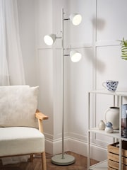 BHS Grey Task Floor Lamp - Image 1 of 7
