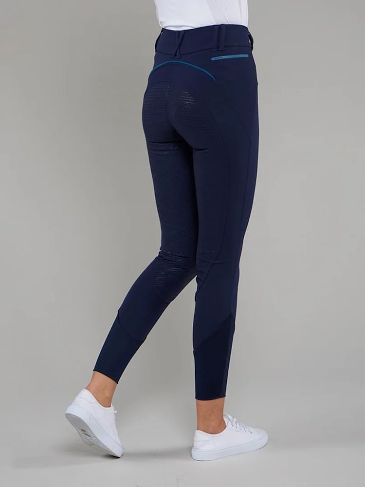 Toggi Blue Flexi Woven Breaches Leggings - Image 2 of 6 Toggi Blue Flexi Woven Breaches Leggings - Image 2 of 6