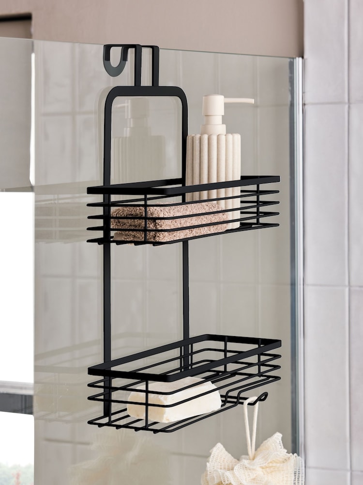 Black Shower Caddy - Image 1 of 3 Black Shower Caddy - Image 1 of 3