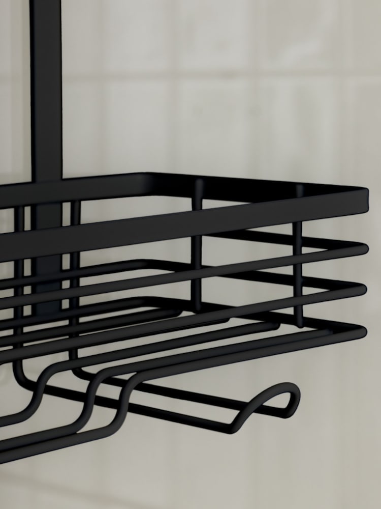Black Shower Caddy - Image 3 of 3 Black Shower Caddy - Image 3 of 3