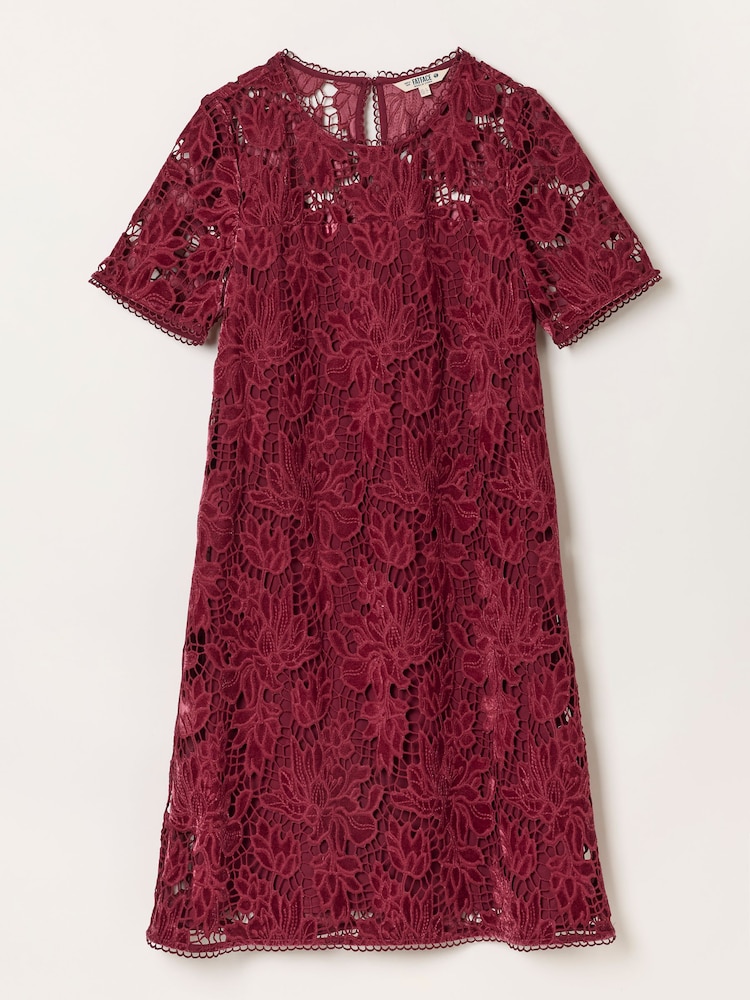 Rosa rosa - Vestido de renda FatFace - Imagem 5 de 5 Rosa rosa - Vestido de renda FatFace - Imagem 5 de 5