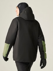 Dare 2b Black/Martini Olive Precision II Waterproof Ski Jacket - Image 2 of 6
