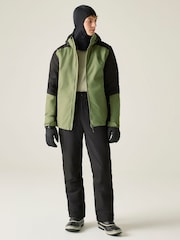 Dare 2b Black/Martini Olive Precision II Waterproof Ski Jacket - Image 3 of 6