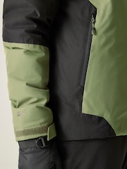 Dare 2b Black/Martini Olive Precision II Waterproof Ski Jacket - Image 6 of 6