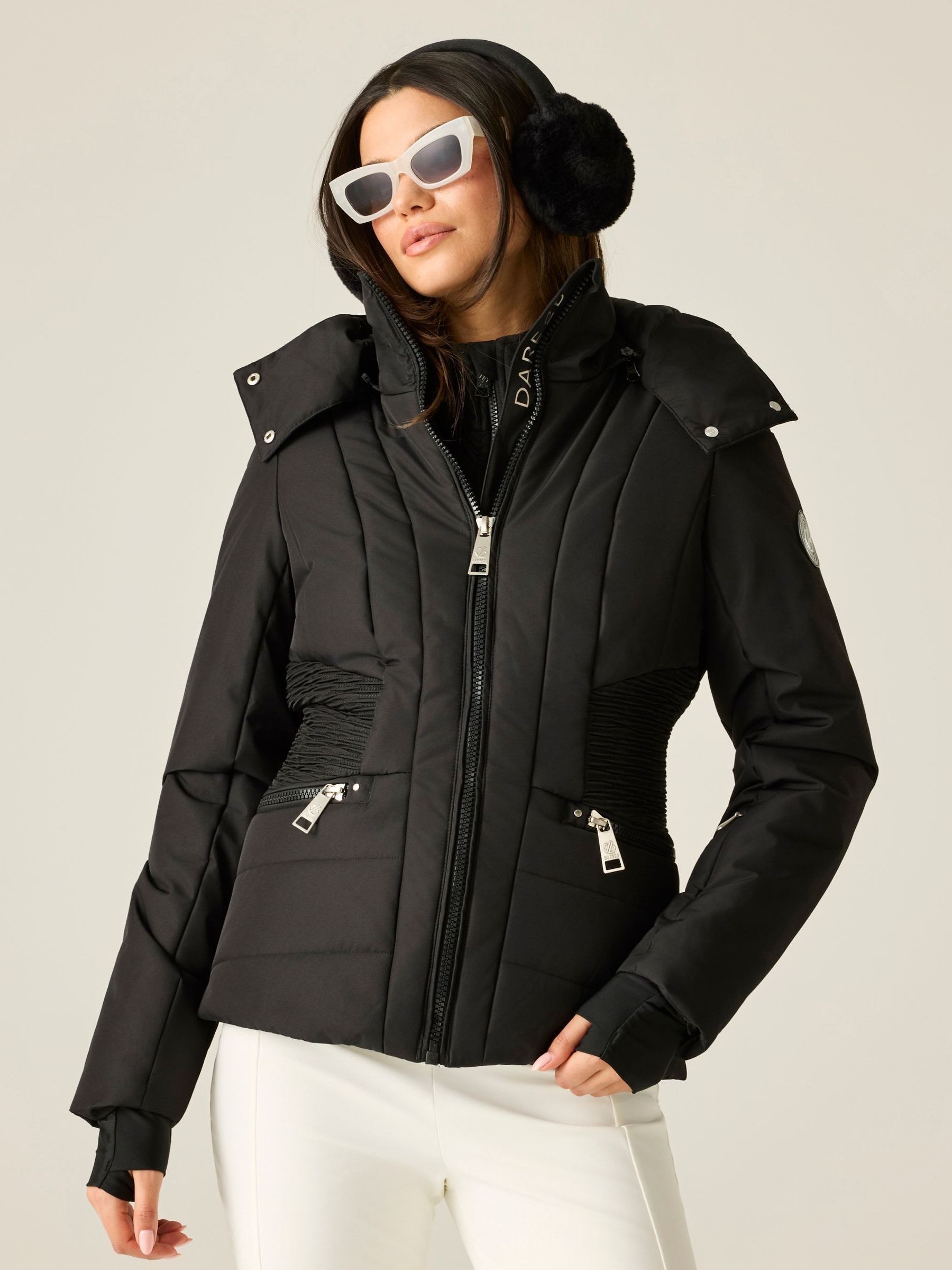 Dare 2B Women's Contour Ski Jacket - Black Size 20 - Image 3