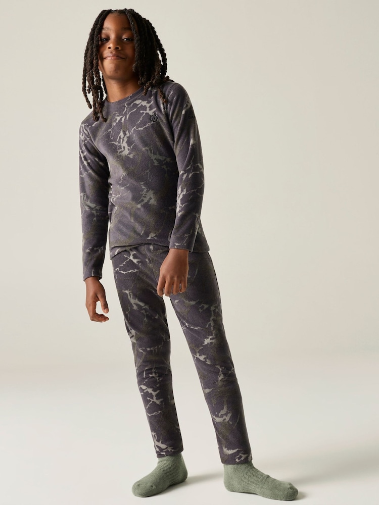 Dare 2b Grey Kids Thermal Baselayer Set - Image 1 of 12 Dare 2b Grey Kids Thermal Baselayer Set - Image 1 of 12