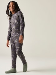 Dare 2b Grey Kids Thermal Baselayer Set - Image 6 of 12