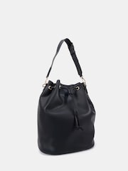 Novo Black Adelaide Large Bucket Shoulder Bag - Image 2 of 3
