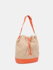 Novo Natural Adelaide Large Bucket Shoulder Bag - Image 3 of 4