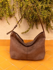 Novo Brown Auckland Slouch Shoulder Bag - Image 1 of 5