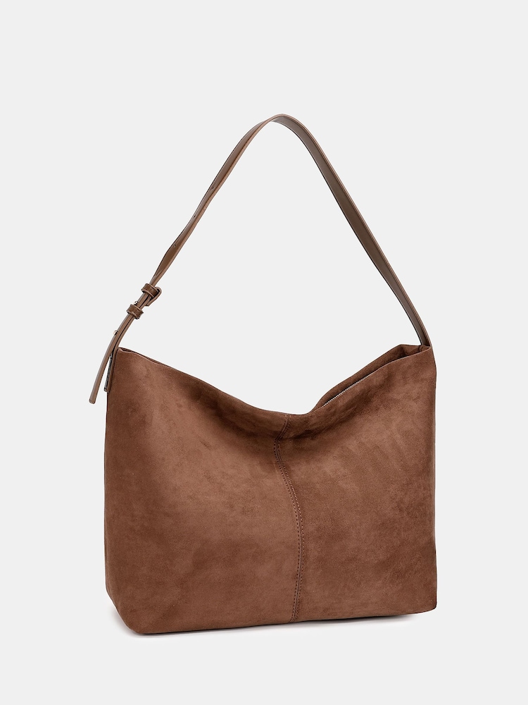 Novo Brown Auckland Slouch Shoulder Bag - Image 2 of 5