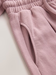 Pink Off Shoulder Sweatshirt and Joggers Set (3-16yrs) - Image 9 of 10