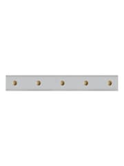 Laura Ashley Grey Ribbed Coat Hooks - Image 4 of 4