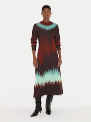 Jigsaw Tie Dye Jacquard Dress - Bild 1 von 6