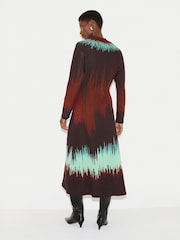 Jigsaw Tie Dye Jacquard Dress - Bild 4 von 6