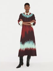 Jigsaw Tie Dye Jacquard Dress - Bild 5 von 6