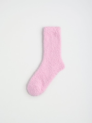 Purple Polka Dot Print - Friends Like These Kuschelige Slipper-Socken 3 er-Pack - Bild 5 von 7