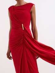 Phase Eight Red Petite Donna Dress - Image 5 of 7