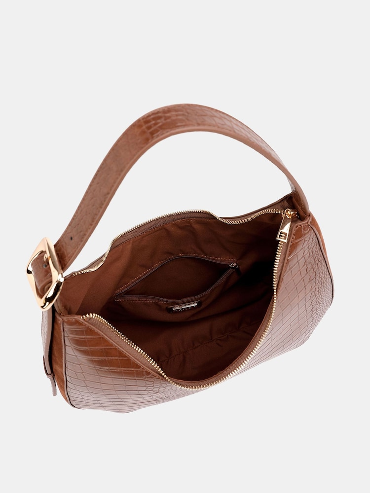 Novo Brown Antigua Shoulder Bag - Image 3 of 3 Novo Brown Antigua Shoulder Bag - Image 3 of 3