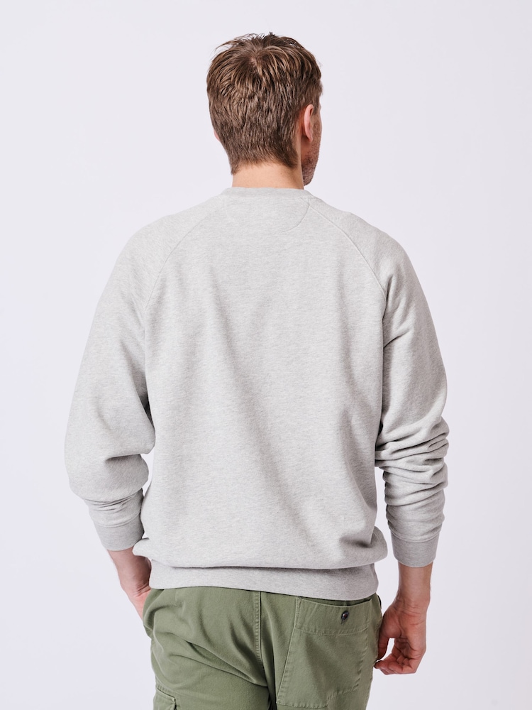 Aubin Ash Crew Neck Jumper - Image 2 of 3