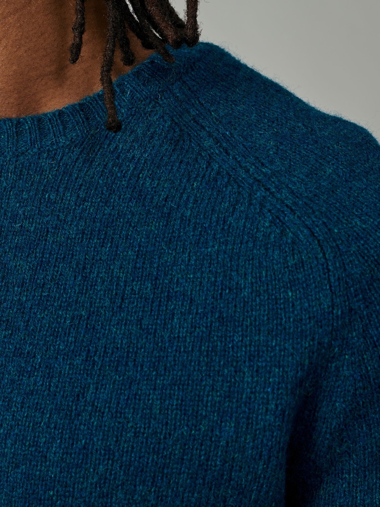 Aubin Prestwick Shetland Crew Jumper - Image 4 of 4