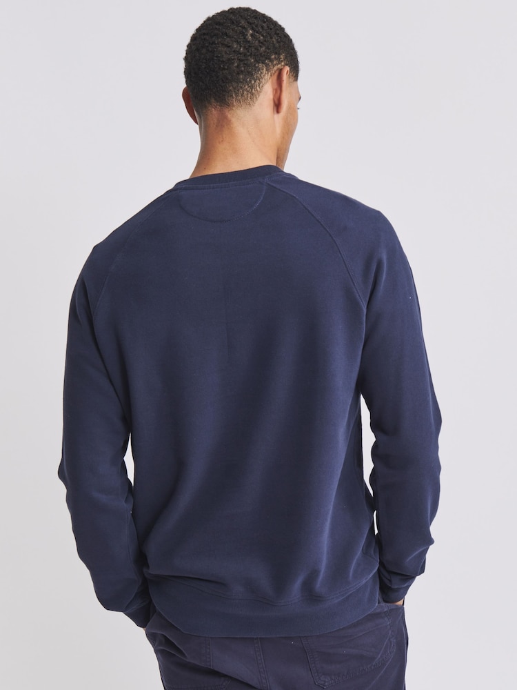 Aubin Ash Crew Neck Jumper - Image 2 of 2