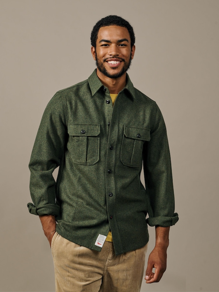 Aubin Lysaghts Wool Overshirt - Image 1 of 4