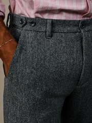 Aubin Marlborough Wool Suit Trousers - Image 4 of 6