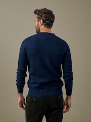 Aubin Bransbury Lambswool V-Neck Jumper - Image 2 of 4