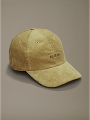 Aubin Green Beal Corduroy Cap - Image 1 of 2