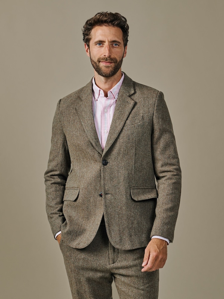 Aubin Marlborough Wool Suit Blazer - Obrázek 1 z 5 Aubin Marlborough Wool Suit Blazer - Obrázek 1 z 5