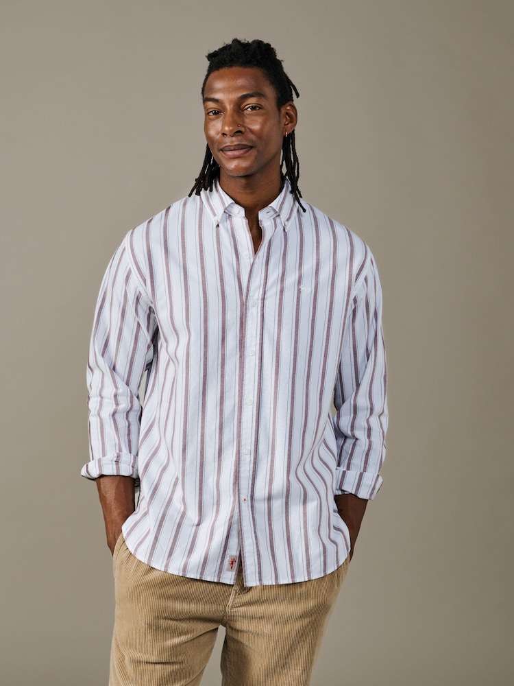 Aubin Walesby Lightweight Relaxed Oxford Shirt - Image 1 of 5