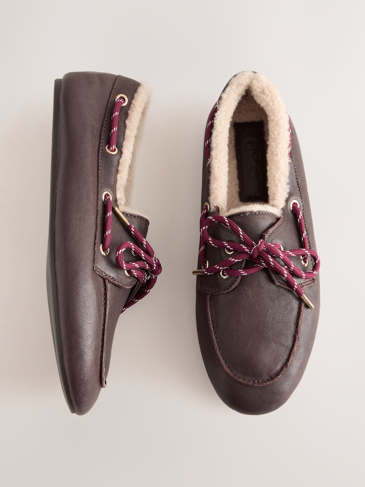 Chocolate Brown Forever Comfort® Boat Shoes - Image 1 of 9