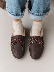 Chocolate Brown Forever Comfort® Boat Shoes - Image 4 of 9