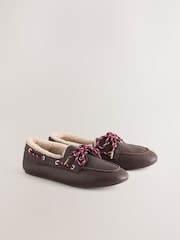 Chocolate Brown Forever Comfort® Boat Shoes - Image 6 of 9