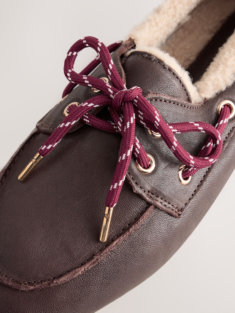 Chocolate Brown Forever Comfort® Boat Shoes - Image 9 of 9