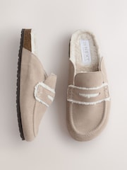 Sand Forever Comfort® Leather Footbed Mules - Image 1 of 5