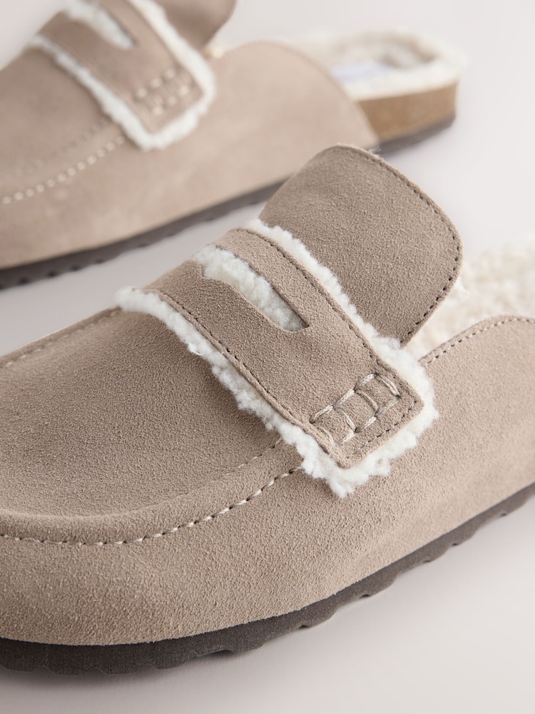 Sand Forever Comfort® Leather Footbed Mules - Image 5 of 5 Sand Forever Comfort® Leather Footbed Mules - Image 5 of 5