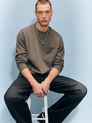 River Island Black Loose Fit Jeans - Image 3 of 4