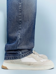 River Island Blue Loose Fit Dark Wash Jeans - Image 2 of 4