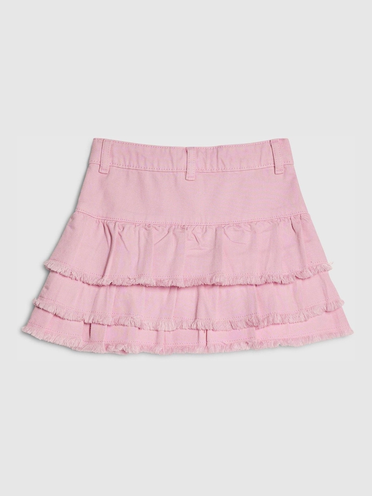 River Island Denim Rara Skirt With Keychain - Image 2 of 4