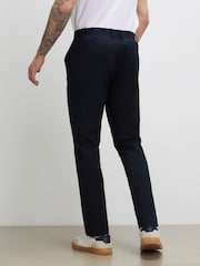 River Island Blue Slim Fit Chino Trousers - Image 3 of 4