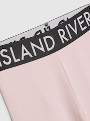 River Island Yellow Sassy Vibes T-Shirt & Cycle Set - Image 5 of 5