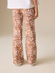 Animal Deer Print Flare Leggings (3-16yrs) - Image 4 of 5