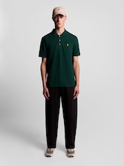Lyle & Scott Forest Green Classic Polo T-Shirt - Image 2 of 6