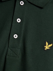 Lyle & Scott Forest Green Classic Polo T-Shirt - Image 5 of 6