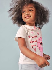 River Island White Collar Top& Short Set - Image 2 of 5